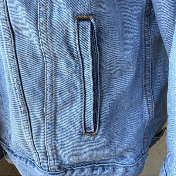 Levis Trucker Blue Denim Jacket Sz M - Picture 8 of 16